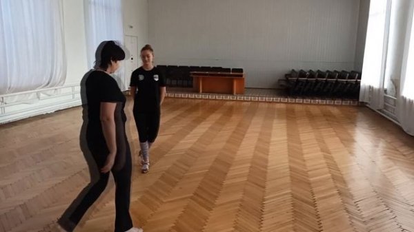 Ча-ча-ча (Cha-cha-cha) Соло E кл. Схема. Латина.