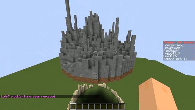 How To WorldEdit - Floating Island - WorldEdit Tutorial