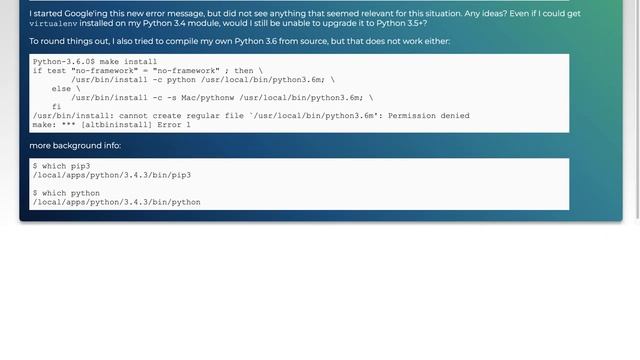 How to create a Python 3.5 virtual environment with Python 2.7? смотреть онлайн