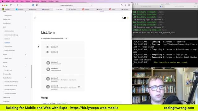 Building for Mobile and Web with Expo, part 4: Server Data смотреть онлайн