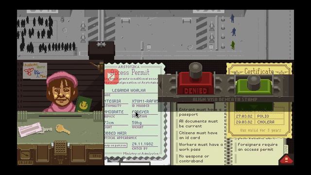 Papers, Please [Deutsch] - Tag 27-28 смотреть онлайн