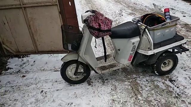 День 16. Колеса r10 на скутер honda gyro up и зимняя резина смотреть онлайн