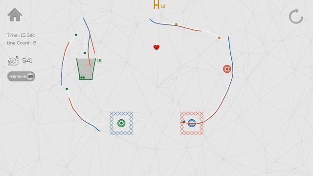 Gameplay - Level 37 - Draw Brain Lines Physics Puzzle смотреть онлайн