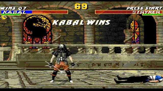 Полное прохождение Ultimate Mortal Kombat 3 - Kabal (SEGA) смотреть онлайн