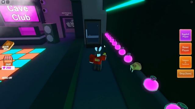 HOW TO UNLOCK "DISCO BALL" INGREDIENT IN CAVE CLUB UPDATE! Wacky Wizards Roblox смотреть онлайн