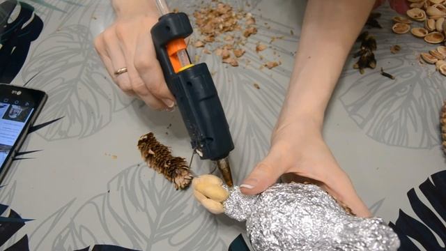 Птица из природных материалов Мастер Класс DIY Сделать птицу своими руками смотреть онлайн