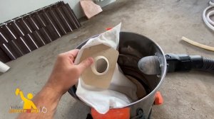 Как сделать многоразовый мешок для пылесоса? Пылесос DEXTER.