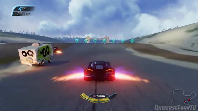 Cars Toon Cars 3 Jackson Storm Walkthrough #11 смотреть онлайн