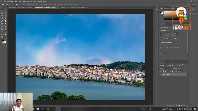 Crop Image Crop Tool Tutorial | Photoshop Tips & Tricks for Beginners | Class 6 | I Expart смотреть онлайн