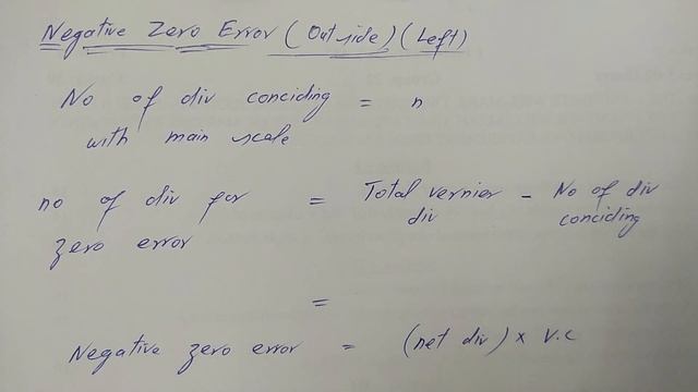 Zero Error in vernier caliper смотреть онлайн