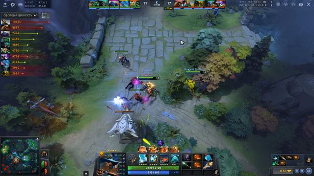 КУНКА через ФАСТ РАПИРУ! KUNKKA ANA 8000 MMR DOTA 2