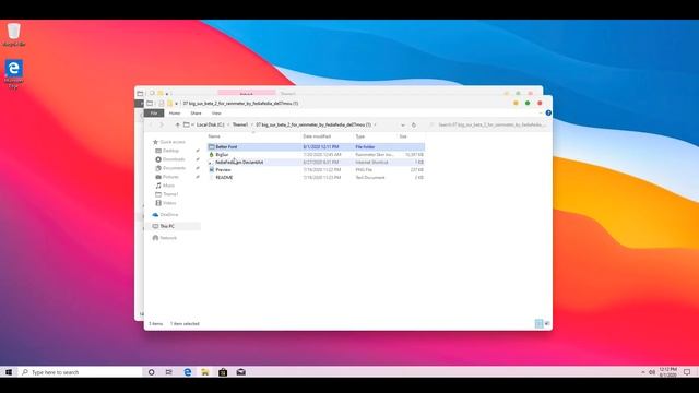 Make Windows 10 LOOK LIKE MacOS BIG SUR | Customize Windows 10 | Aesthetic Theme смотреть онлайн