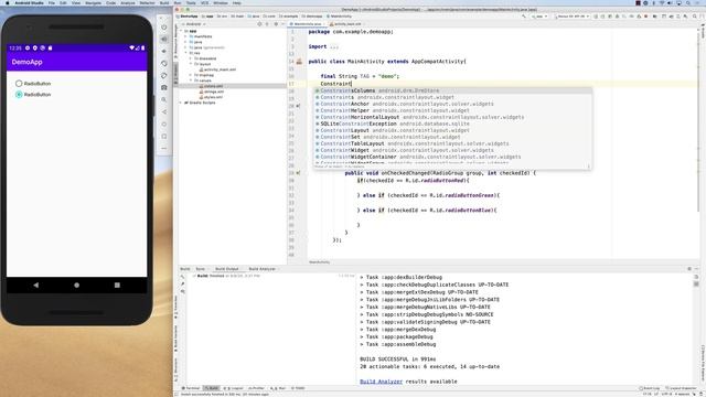 Radio Groups and Radio Buttons смотреть онлайн