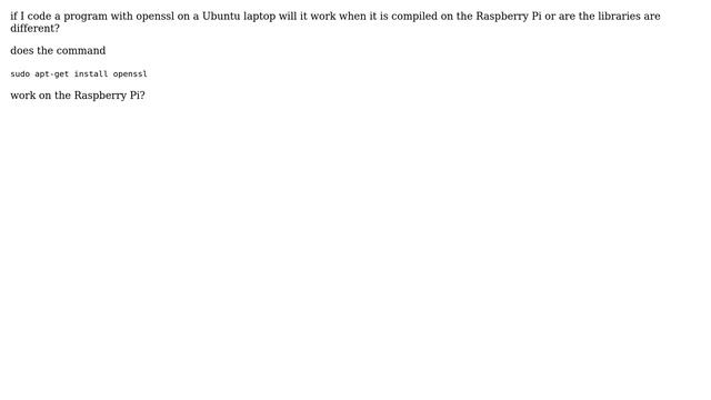 Raspberry Pi: Openssl + Raspberry Pi смотреть онлайн