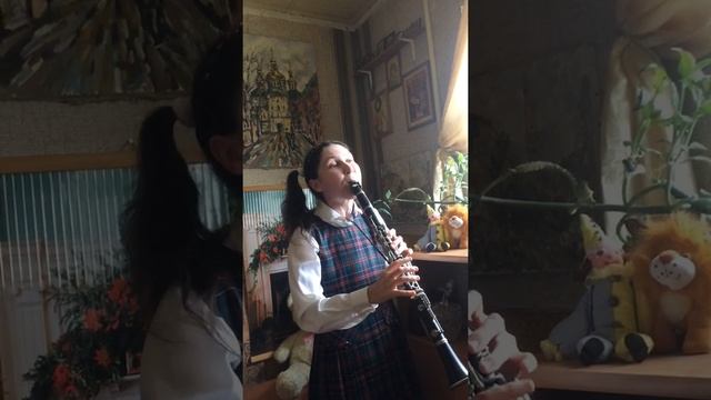 Высокие ноты на кларнете. смотреть онлайн