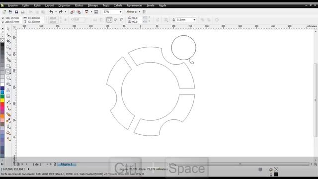 Criando logo Ubuntu no Corel Draw X5 смотреть онлайн