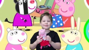 Свинка ПЕППА. Мультик песенка видео для детей / Peppa pig animated song for kids. Наше всё!
