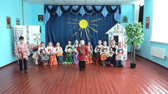 Фольклорный коллектив Гирьянской СОШ "Русский каравай". Детские потешки и прибаутки. смотреть онлайн