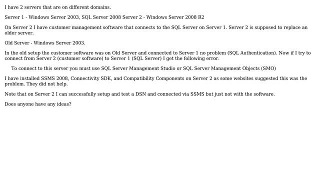To connect to this server you must use SQL Server Management Studio смотреть онлайн
