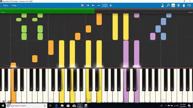 Synthesia - Rap Battle Of The Night (TSD Remix) смотреть онлайн