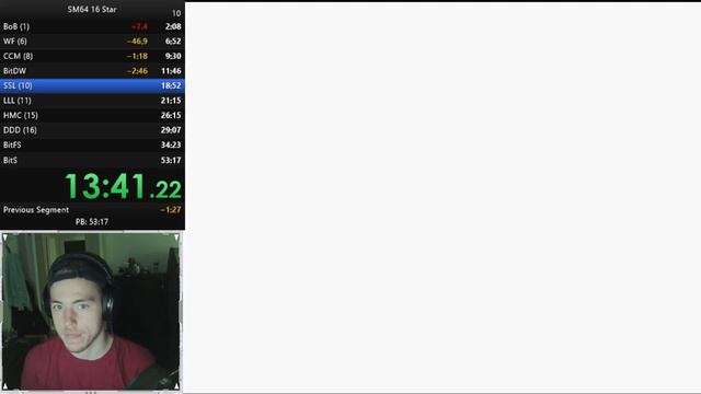 One day to learn to speedrun Super Mario 64