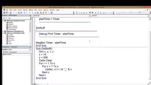 Time your Macro-Excel смотреть онлайн