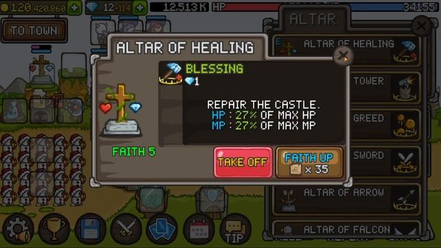 Grow Castle билд на колонии смотреть онлайн