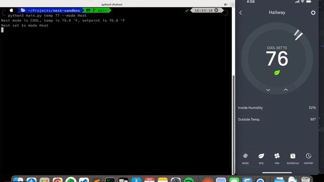 Google Nest API Test with Python смотреть онлайн