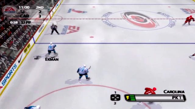 NHL 2005 Gameplay Carolina Hurricanes vs San Jose Sharks смотреть онлайн