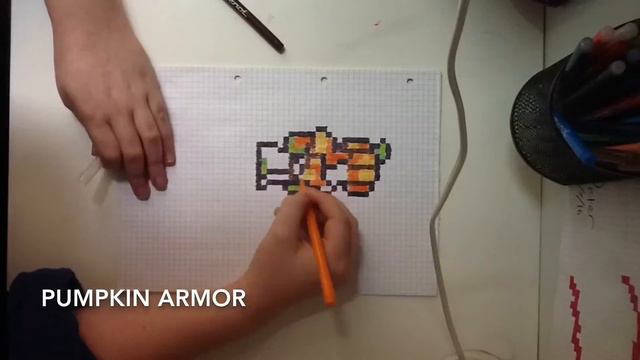 Terraria Timelapse #4 - Pumpkin Armor - Pixel Art смотреть онлайн