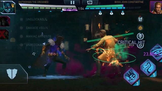 Heroic 6 Complete and Rewards. John Constantine Oneshot. Taste of Evil Solo Raid. Injustice 2 Mobil смотреть онлайн