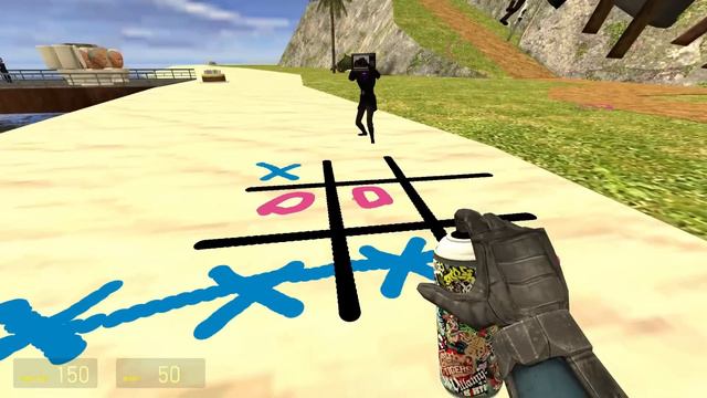 TV Woman LOVE ON THE BEACH! with Tv MAN! vs SKIBIDI Toilets! Garrys Mod смотреть онлайн
