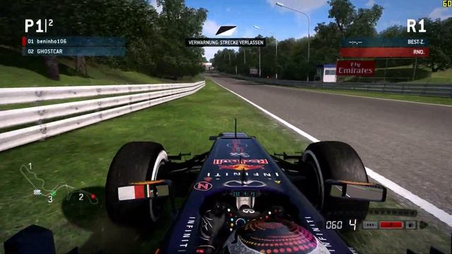 F1 2013 | Auto-Spinning Curb Bug (again!) смотреть онлайн