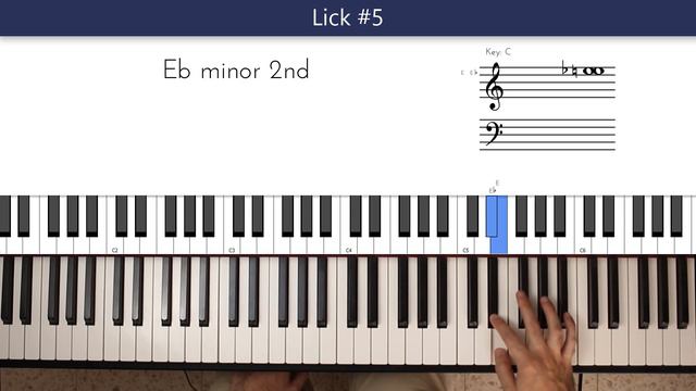8 Easy Blues Licks for Beginners (Simple Piano Tutorial) смотреть онлайн