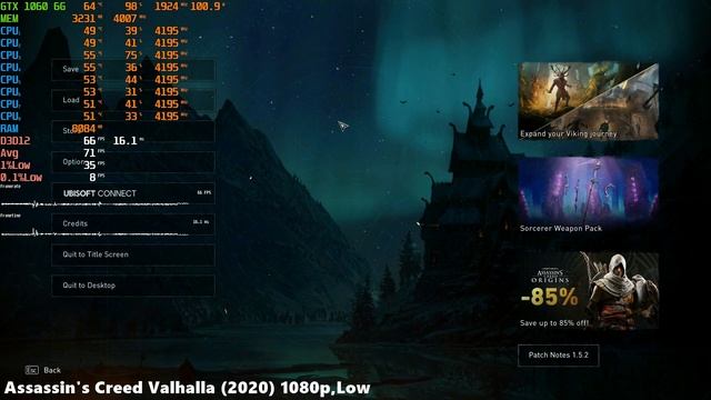 GTX 1060 6GB + I3-10105F Test In 30 Games In 2022