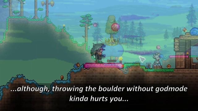 Terraria Boulder Grinder 2.0: Bouncy Boulder ++ in Terraria. смотреть онлайн