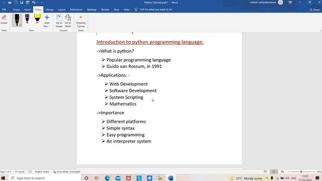 #1 python tutorial//installation and introduction to python смотреть онлайн