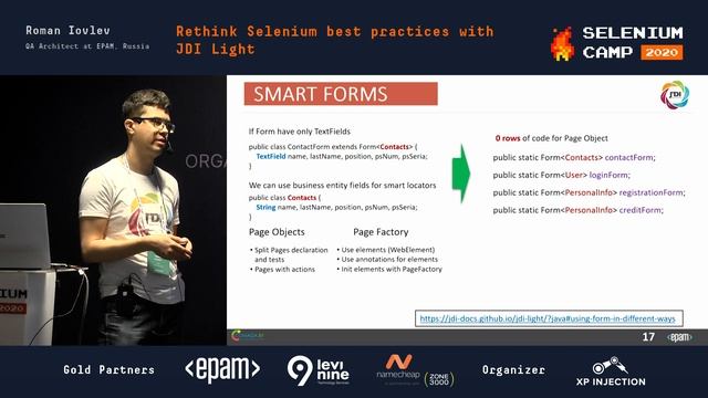 Rethink Selenium best practices with JDI Light (Roman Iovlev, Russia) [RU] смотреть онлайн