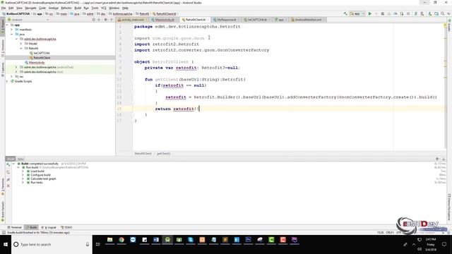 Kotlin Android Tutorial - Validate with reCAPTCHA смотреть онлайн