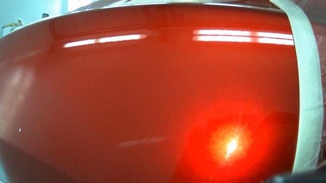 Покраска переходом, обратная трехслойка красного цвета (v41) Mazda 6. смотреть онлайн