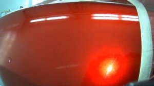 Покраска переходом, обратная трехслойка красного цвета (v41) Mazda 6.