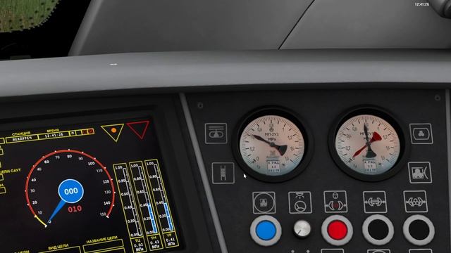 RTrainSim | Электропоезд ЭП2д. Запуск и управление.