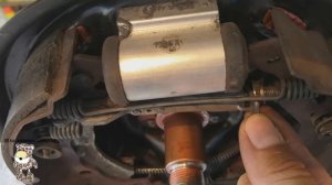 МЕХАНИЗМ АВТОМАТИЧЕСКОГО ПОДВЕДЕНИЯ КОЛОДОК  Renault Logan Sandero АВТОПОДВОД  РЕГУЛИРОВКА РУЧНИКА