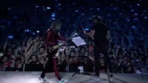 Металика поёт песню Виктора Цоя