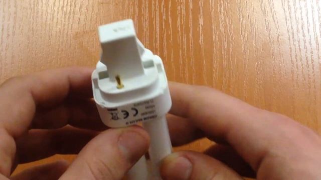 OSRAM DULUX D 10W/830 G24d-1, обзор энергосберегающей лампы