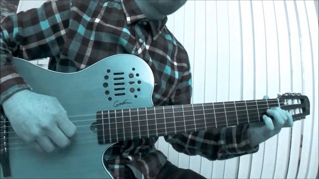 Retrato Brasileiro (Baden Powell ) on a Godin Multiac Grand Concert смотреть онлайн