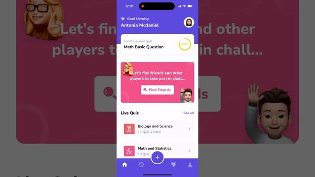 Modern Quiz App UI in React Native CLI | Modern Quiz Solo App | 1vs1 quiz App Template смотреть онлайн
