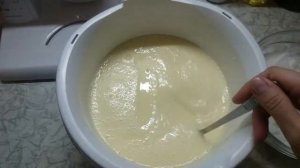 Домашнее мороженое со сметаной.