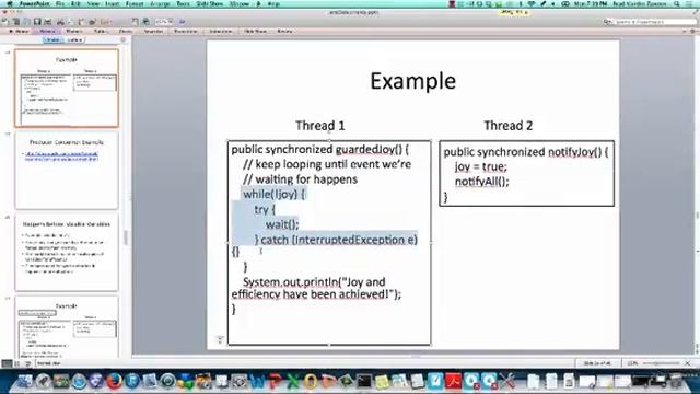 Threads Synchronization 2 Wait Volatile смотреть онлайн