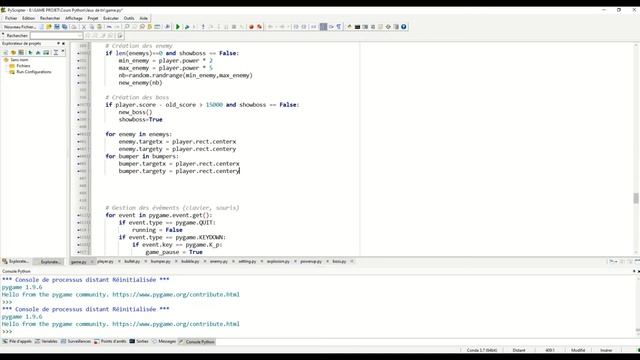 Création d'un shoot-them-up en python pygame 11/13 смотреть онлайн